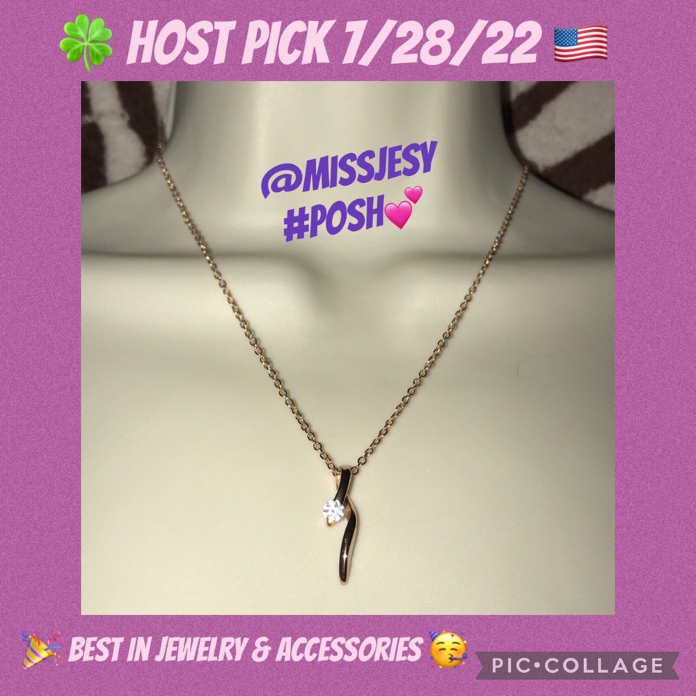Ashlynn Avenue Fabled Rose Gold plated necklace 🍒